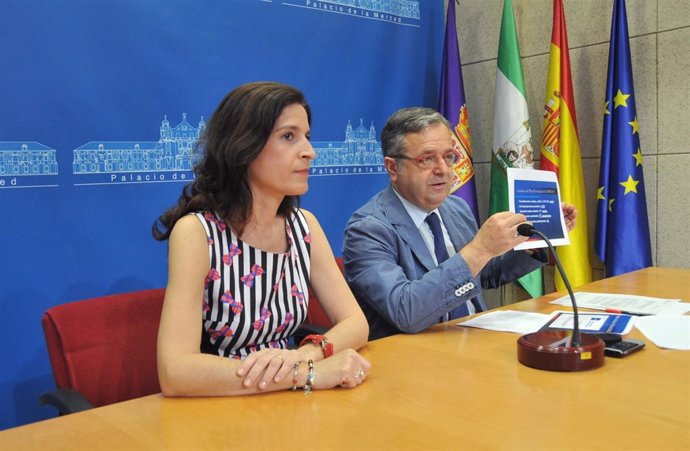 Gracia y Fuentes en la rueda de prensa