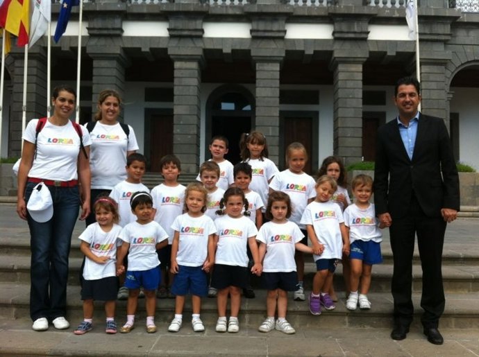 La Escuela infantil 'Lorea' visita las Casas Consistoriales