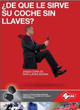 Nuevo portal para hacer las llaves de coche
