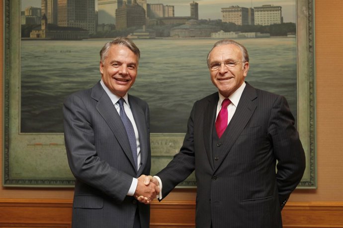 Ignacio Garralda e Isidro Fainé