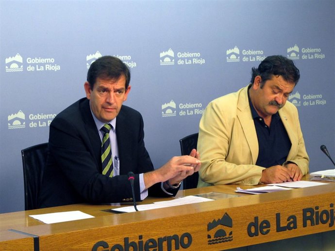 Nagore y Urbiola, en la rueda de prensa