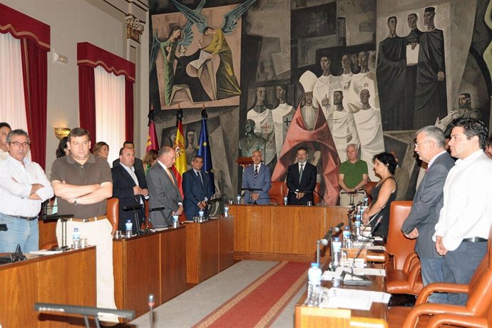 Minuto silencio accidente Diputación Ciudad Real