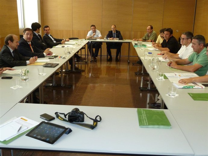 Pelegrí preside la reunión con el sector para tratar la PAC 2014-2020