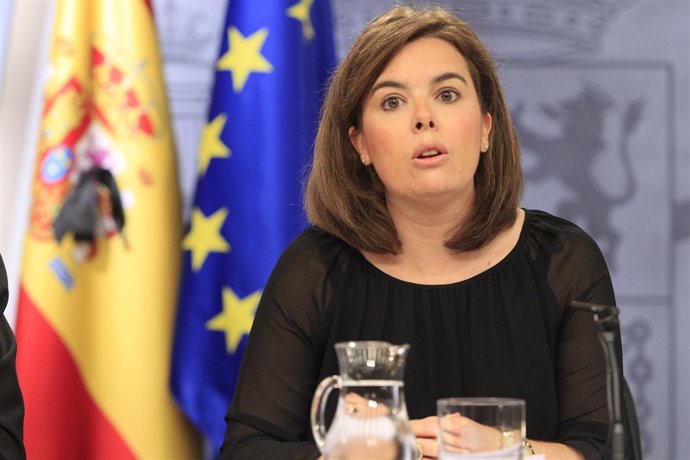 Soraya Sáenz de Santamaría en La Moncloa