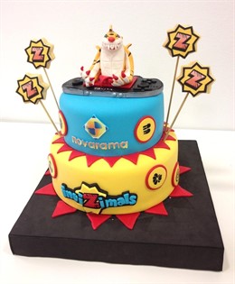 Tarta décimo aniversario Novarama