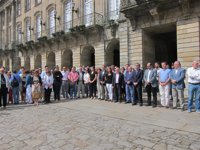 Santiago guarda silencio por las víctimas del tren y dedicará un parque en su honor