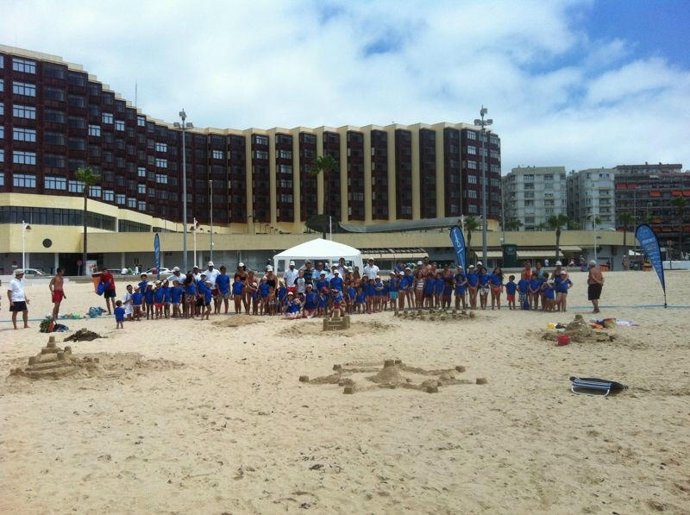 Concluye la III Concurso Familiar de Castillos de Arena de la Fundación Cajasol