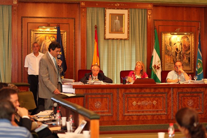 Pleno en el Ayuntamiento de Marbella