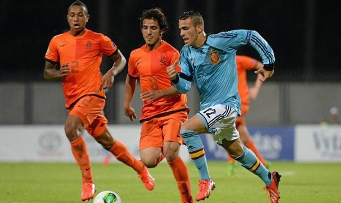 España derrota a Holanda en el Europeo Sub-19