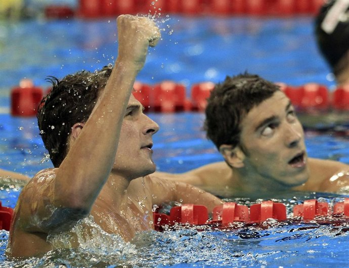 Lochte Y Phelps. Final 200 Metros Estilos