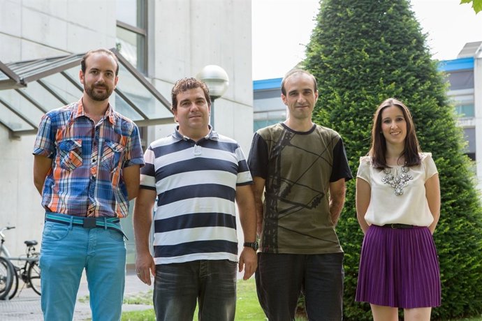 Investigadores de la UPNA.