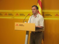 ERC cree que la carta de Mas a Rajoy es la "puesta de largo de Cataluña"