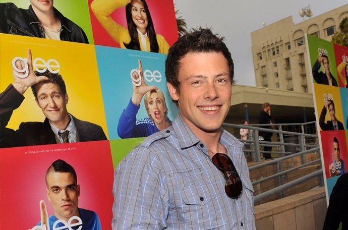 Los compañeros de Cory Monteith en Glee le dan el último adiós
