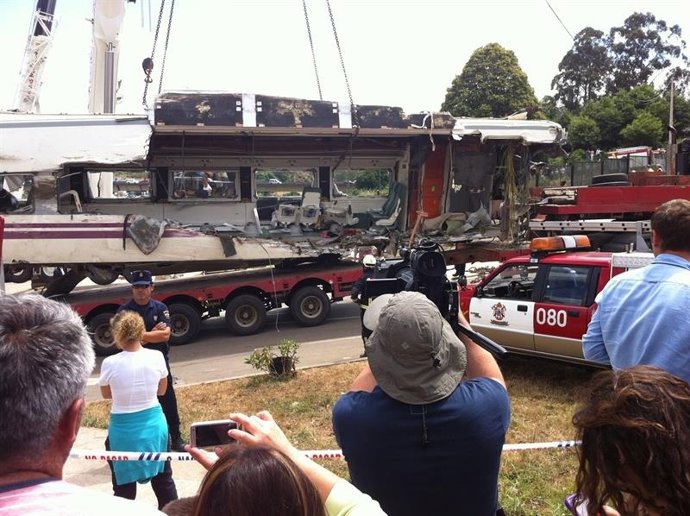 Accidente de tren en Santiago