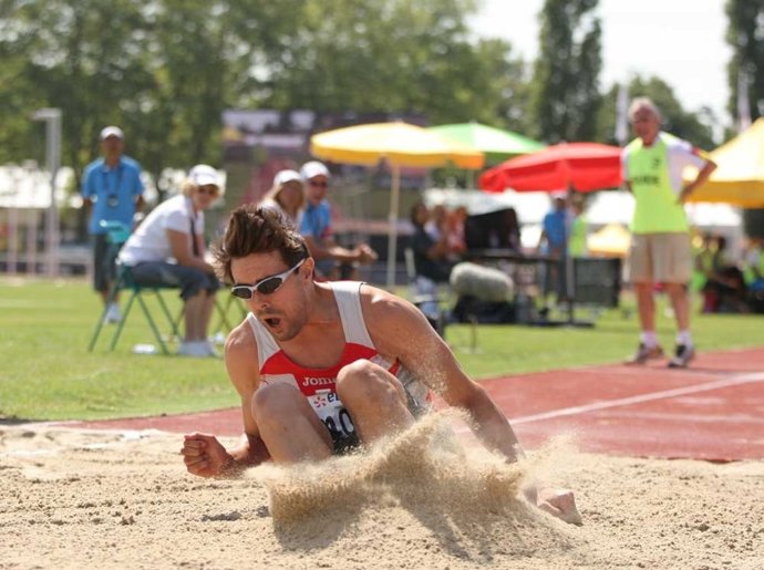 Xavier Porras en el Mundial paralímpico de atletismo