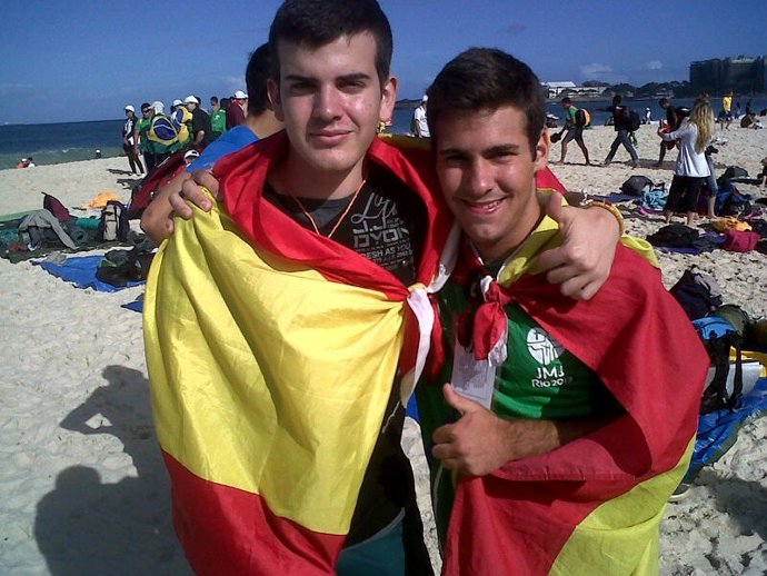 Peregrinos en la vigilia de la JMJ