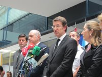 Feijóo: Algunas preguntas de medios extranjeros por las causas han sido excesivas 