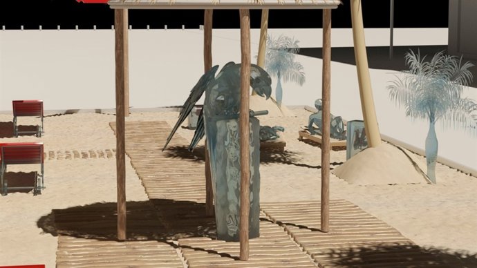 Parrot Bay en la Plaza de Luna