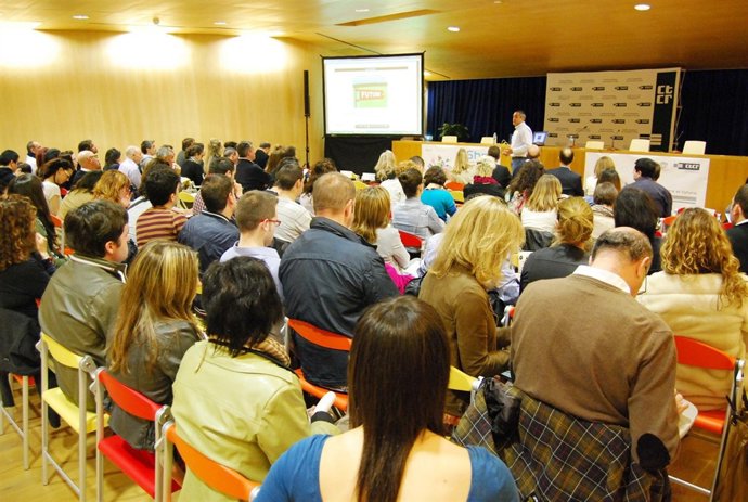 Imagen de una de las ponencias