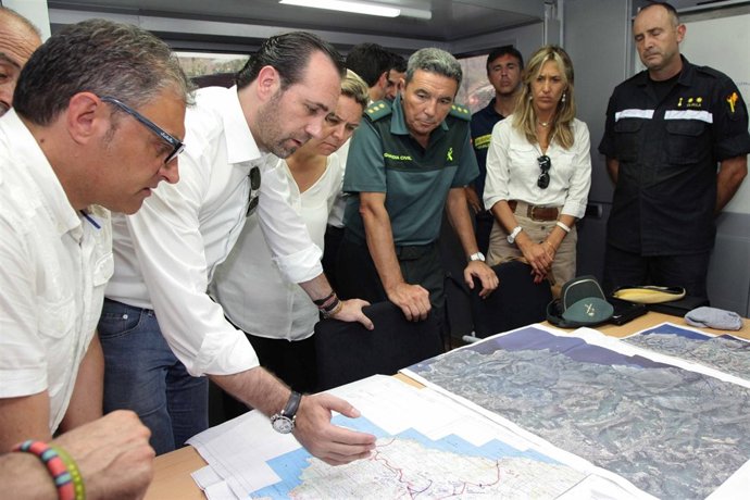 Bauzá en coordinación incendio