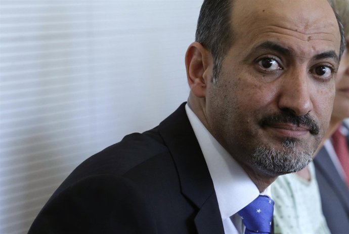 El líder de la CNFORS, Ahmad Jarba 