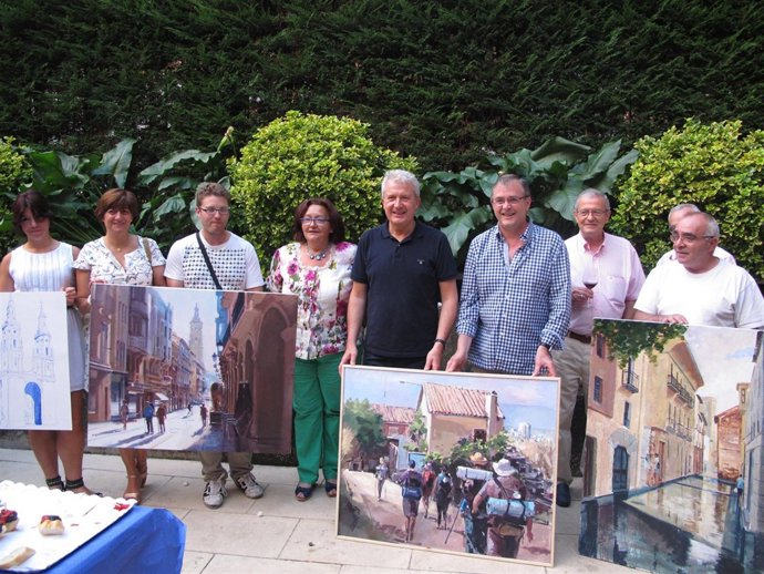 Entrega de premios concurso de pintura rápida 