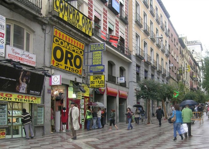 Establecimientos 'compro oro'