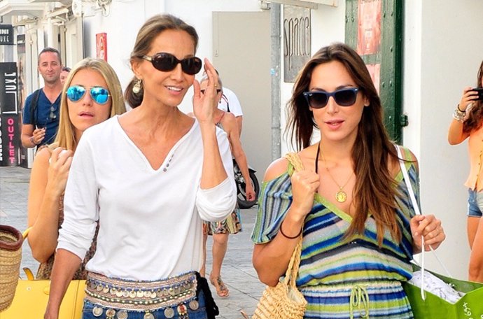 Isabel Preysler en Ibiza