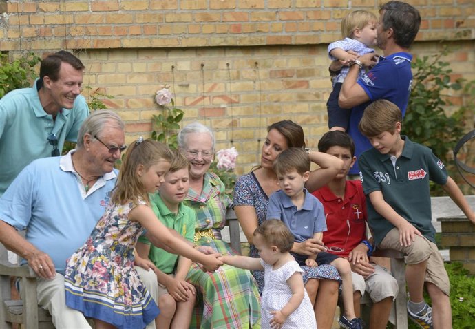 La familia real danesa no ha dudado en mostrar su lado más familiar