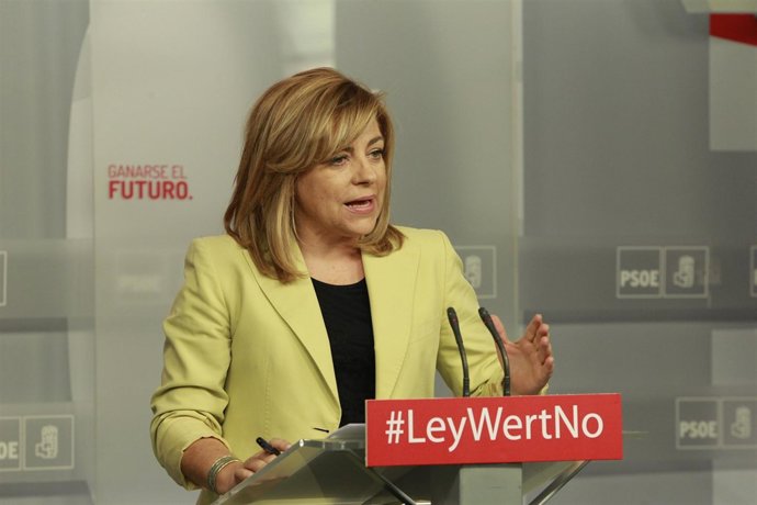 Elena Valenciano (PSOE) en Ferraz