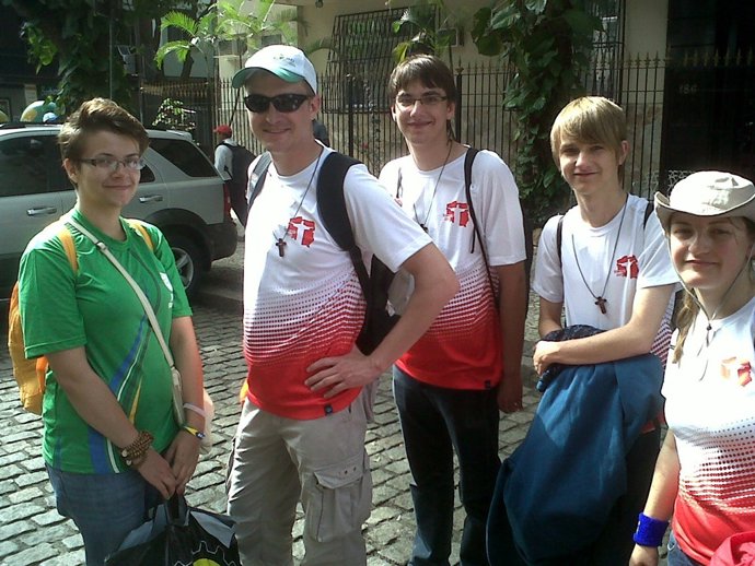 PEREGRINOS EN LA JMJ