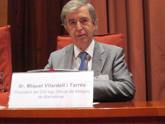 El presidente del COMB, Miquel Vilardell