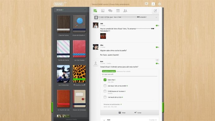 Line Band recibe versión de escritorio y más posibiliades en el chat