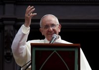 El Papa: mi alegría "es más grande que el cansancio"