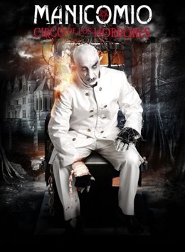 Cartel de 'Manicomio. Circo de los Horrores'
