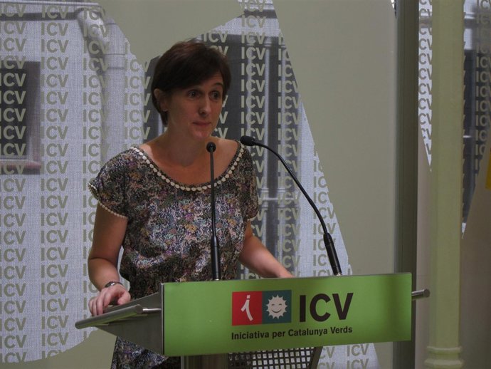 Dolors Camats (ICV) en reuda de prensa