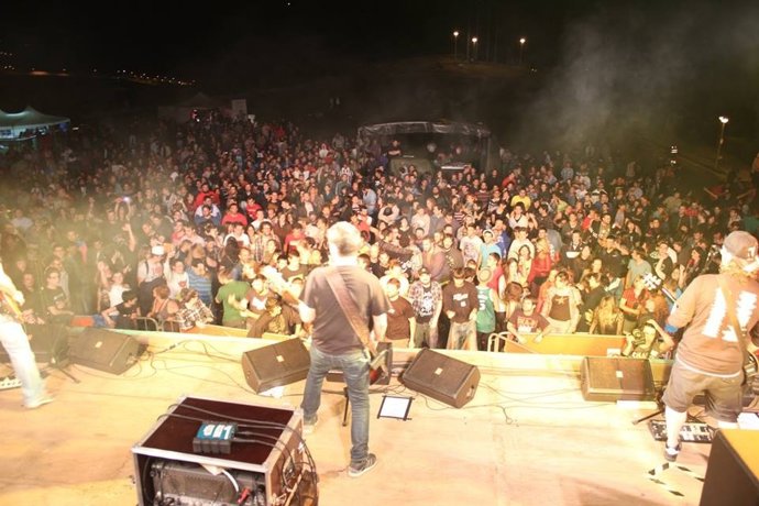 Un momento de la actuación de Boikot.