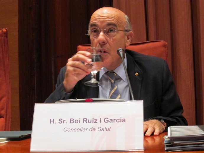 El conseller de Salud de la Generalitat, Boi Ruiz