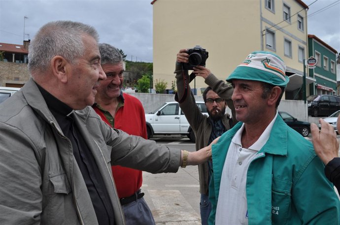 Vecino de Angrois que ayudó a sacar al maquinista, Evaristo Iglesias