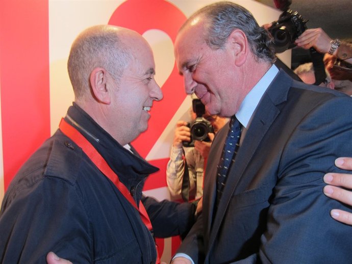 Lujua felicita a Arza tras ser elegido secretario general de UGT Euskadi