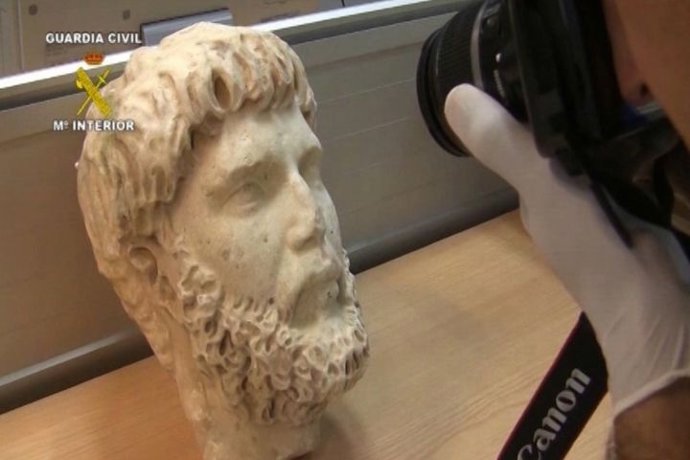 Recuperan la cabeza de Marco Aurelio