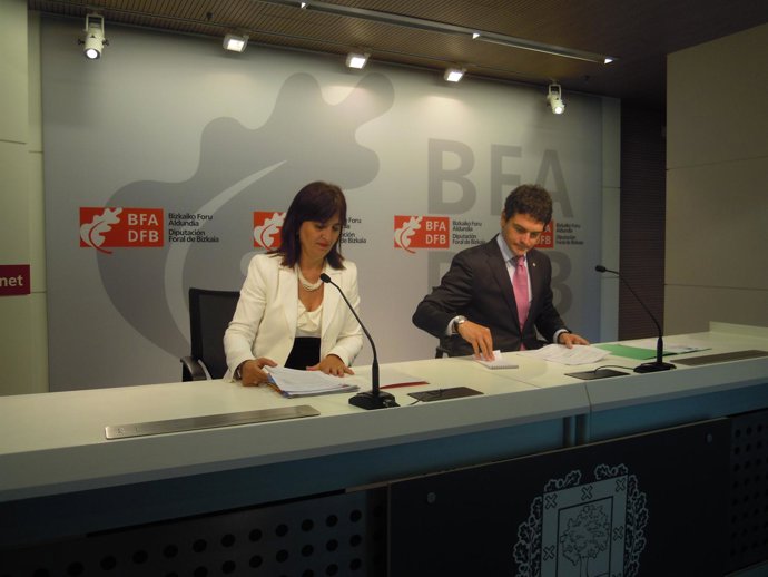 Itziar Garamendi y Unai Rementeria