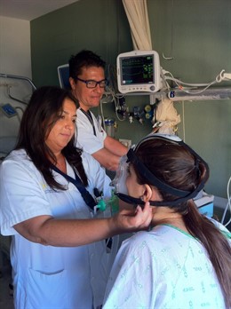 El dr. José Luis Trujillo y María Dolores Segura