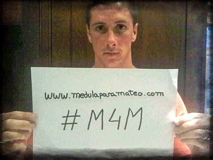 FERNANDO TORRES, MÉDULA PARA MATEO