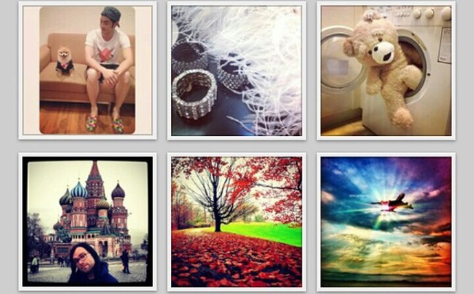 Fotografías en Instagram