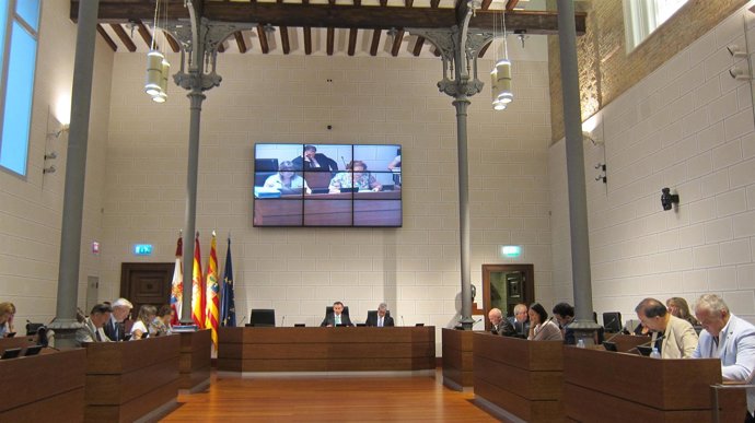 Pleno de la Diputación Provincial de Zaragoza