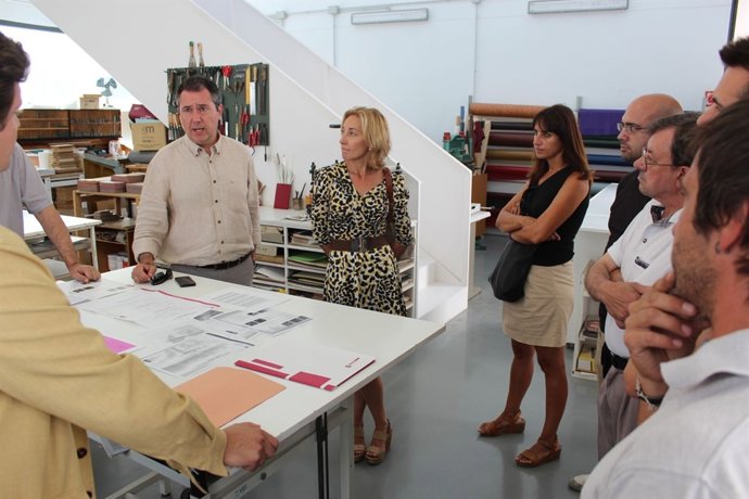 El portavoz municipal socialista, Juan Espadas, en Arte Sacro