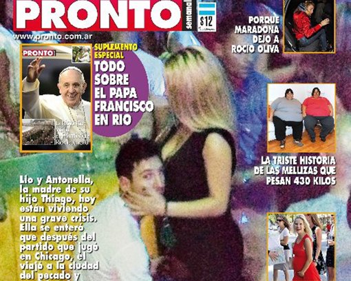 Leo Messi pillado con una stripper 