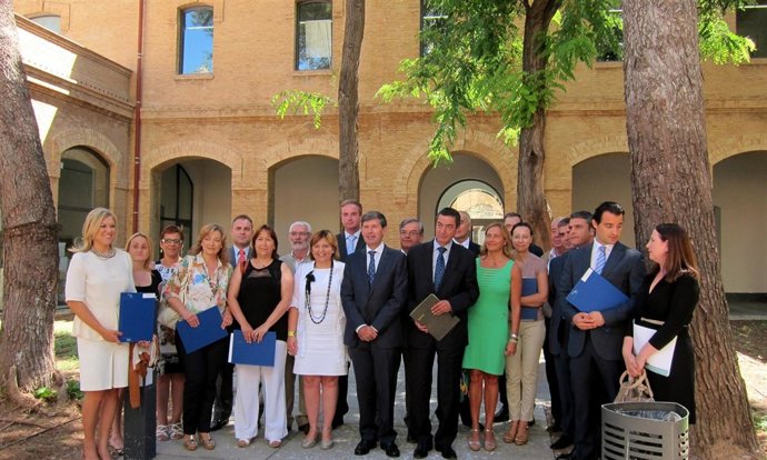 Acto de entrega de viviendas de Bankia