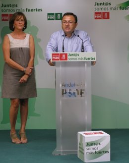 Los socialistas Miguel Ángel Heredia y Remedios Martel